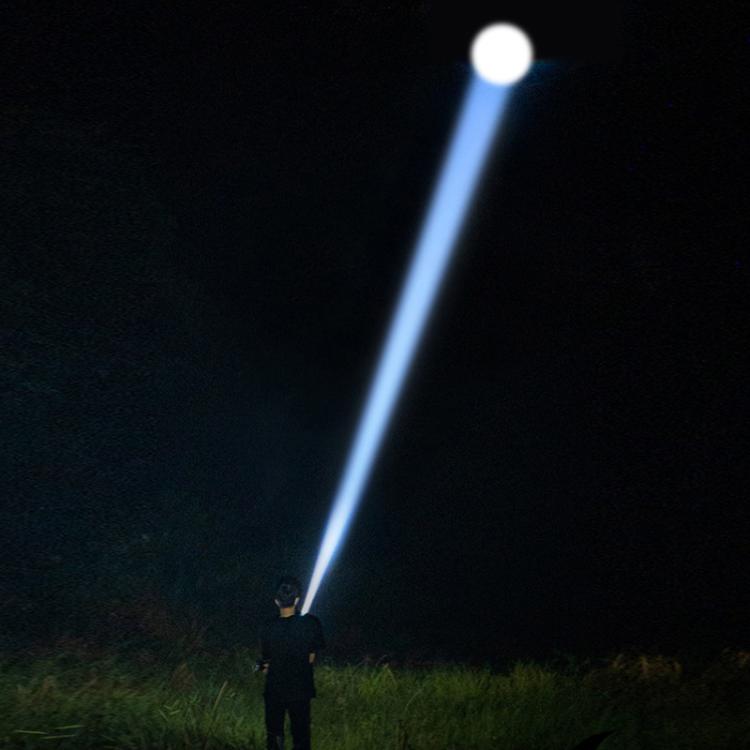 Mini Outdoor Long-Range Strong Light LED Flashlight, Specification: White Laser - Mini Flashlight by PMc TechLife | Online Shopping South Africa | PMc TechLife | Buy Now Pay Later Mobicred