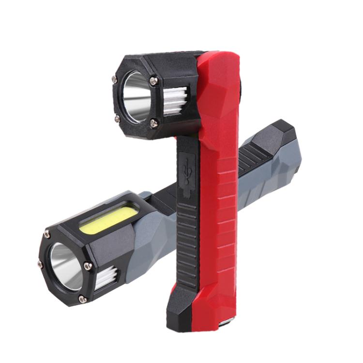 Magnet-Hook COB Rotating Strong Light Emergency Work Light(Gray) - Other Tools by PMC TechLife | Online Shopping South Africa | PMC TechLife | Buy Now Pay Later Mobicred