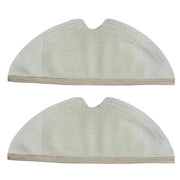 2pcs /pack Rag Mop Pad For Xiaomi Mi Smart Robot 2nd Generation S50 S51 Vacuum Cleaner 30x11cm(Beige)