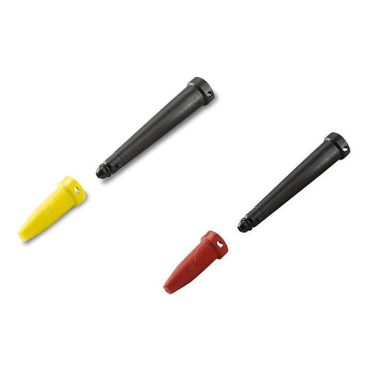 For Karcher Steam Cleaner Reusable Extension Nozzle(Black Red)
