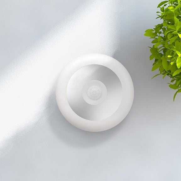 LED Motion Sensor Light With Hidden Hook Adhesive Pads and Magnet(Warm Light)