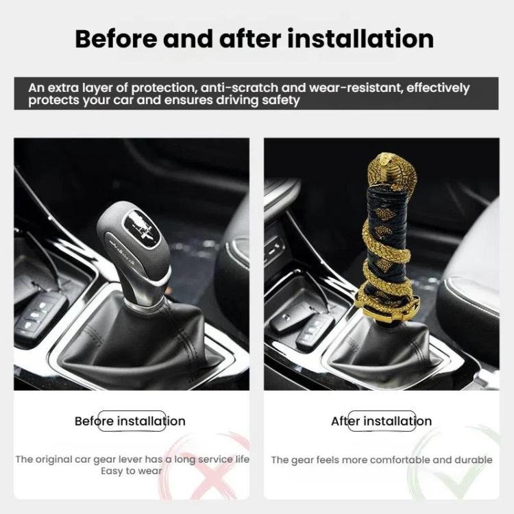 Universal Car Short Cobra Gear Knob Modification(Green) - Shift Knob by PMC TechLife | Online Shopping South Africa | PMC TechLife | Buy Now Pay Later Mobicred