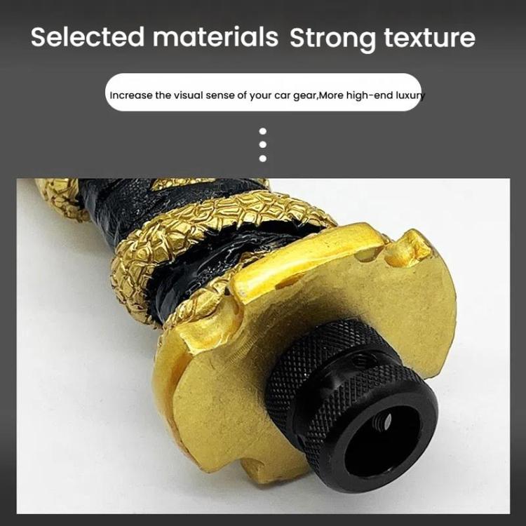 Universal Car Short Cobra Gear Knob Modification(Gold) - free shipping - PMC TechLife - Order now!