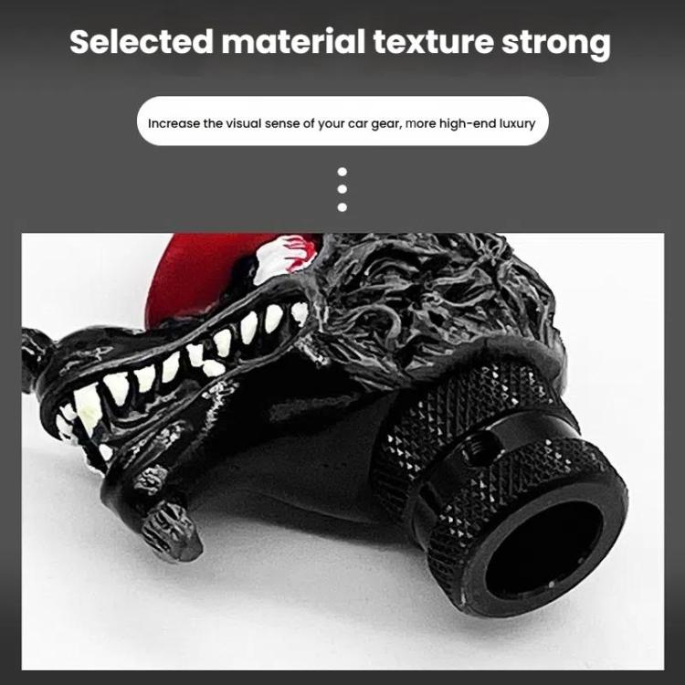 Wolf Head Detachable Car Manual Gear Lever Modification(Red) - free shipping - PMC TechLife - Order now!