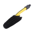 For Karcher K2 / K3 / K4 / K5 / K6 / K7 High Pressure Car Washer Wheel Rim Washing Brush(Yellow) - Car Washer & Accessories by PMC TechLife | Online Shopping South Africa | PMC TechLife | Buy Now Pay Later Mobicred
