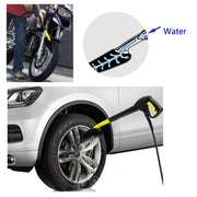 For Karcher K2 / K3 / K4 / K5 / K6 / K7 High Pressure Car Washer Wheel Rim Washing Brush(Yellow)