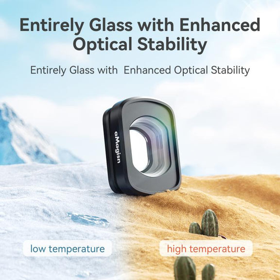 0.72X Wide Lens For DJI Pocket 3 aMagisn Magnetic Filter Accessories