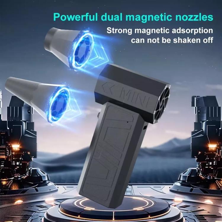 90000RPM 41m/s Mini Brushless Motor Turbo Jet Fan With Magnetic Suction Nozzle(Black) - Car washing supplies by PMC Jewellery | Online Shopping South Africa | PMC Jewellery | Buy Now Pay Later Mobicred