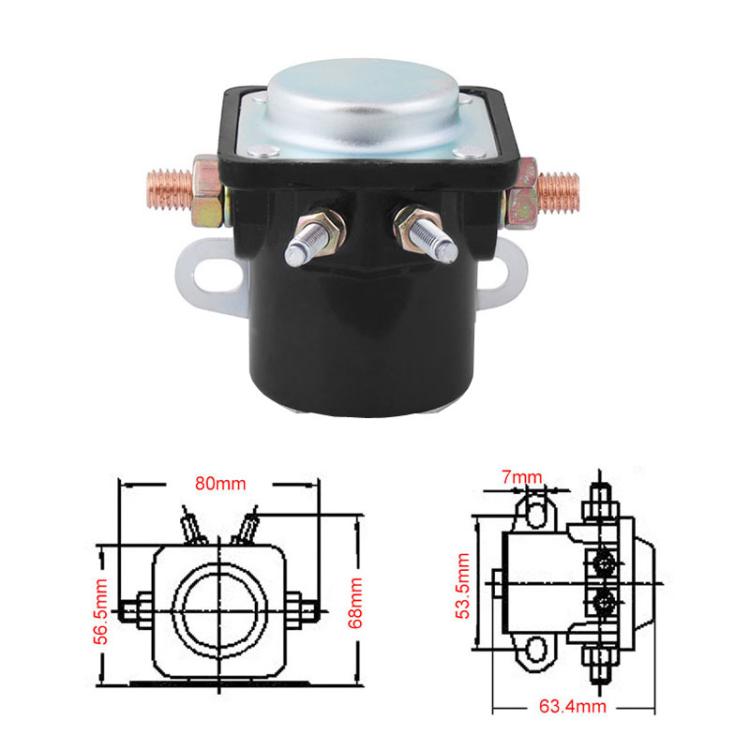 Heavy Duty Starter Solenoid Relay For Ford / Jeep / Lincoln / Mercury 1958-1991 SW-3 Parts(B6AZ-11450-A)