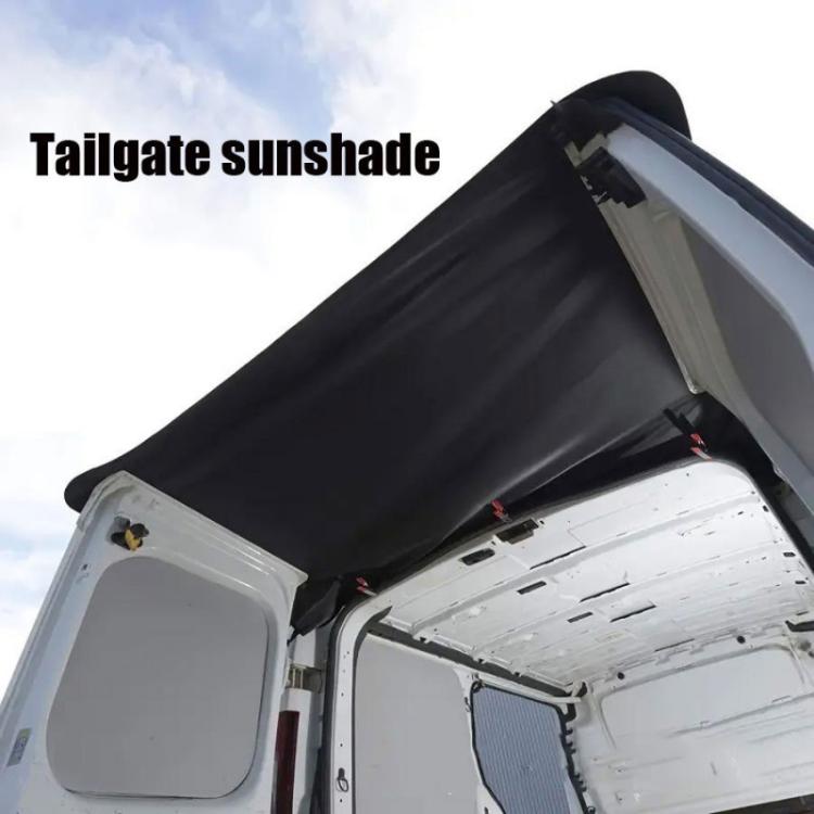 176 x 114cm Thickened Waterproof Sunshade Oxford Cloth RV Tailgate Sunshade Cover For Ford Transit Custom - Window Foils & Solar Protection by PMc TechLife | Online Shopping South Africa | PMc TechLife | Buy Now Pay Later Mobicred