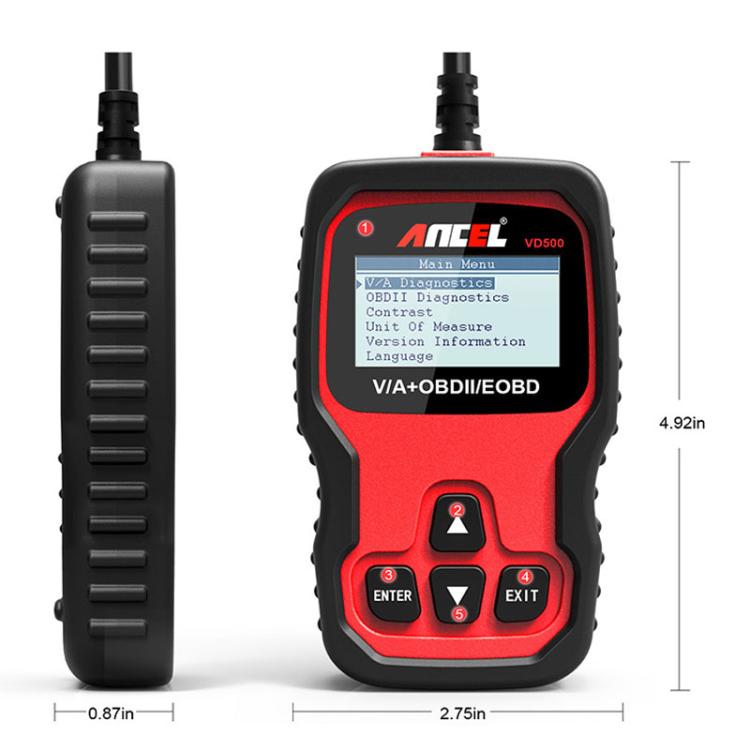 Ancel VD500 For Volkswagen / Audi / Skoda / Seat Automotive Diagnostic Scan Tool - free shipping - PMC Jewellery - Order now!