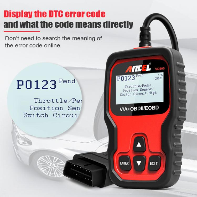 Ancel VD500 For Volkswagen / Audi / Skoda / Seat Automotive Diagnostic Scan Tool - free shipping - PMC Jewellery - Order now!