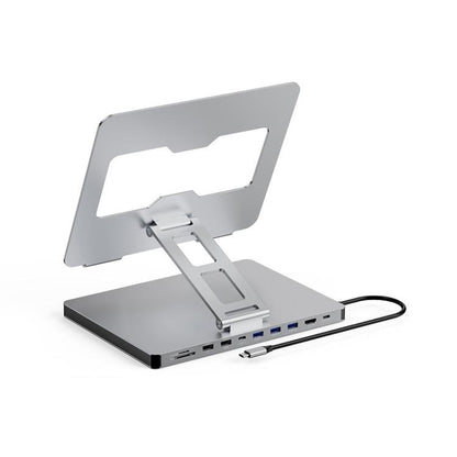 Blueendless 4K/60Hz Multifunctional Docking Station Tablet Holder, Spec: 10-in-1 - free shipping - PMC Jewellery - Order now!