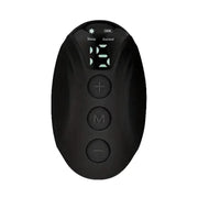 Smart Handheld Sleep Instrument Microcurrent Relief Insomnia Anxiety Therapy Portable Fast Sleeping Massager(Black)