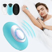 Smart Handheld Sleep Instrument Microcurrent Relief Insomnia Anxiety Therapy Portable Fast Sleeping Massager(White)