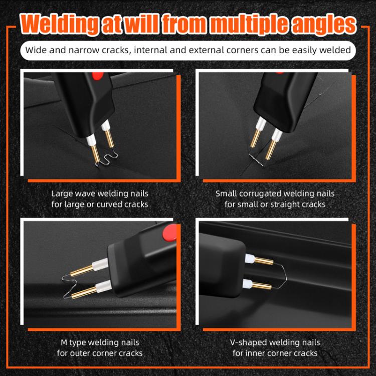 Lithium Plastic Welding Machine Rechargeable Cordless Car Bumper Plastic Repair Welder Parts Repair Tool, Spec: Red Plastic Boxed - Hand Tool Sets by PMc TechLife | Online Shopping South Africa | PMc TechLife | Buy Now Pay Later Mobicred