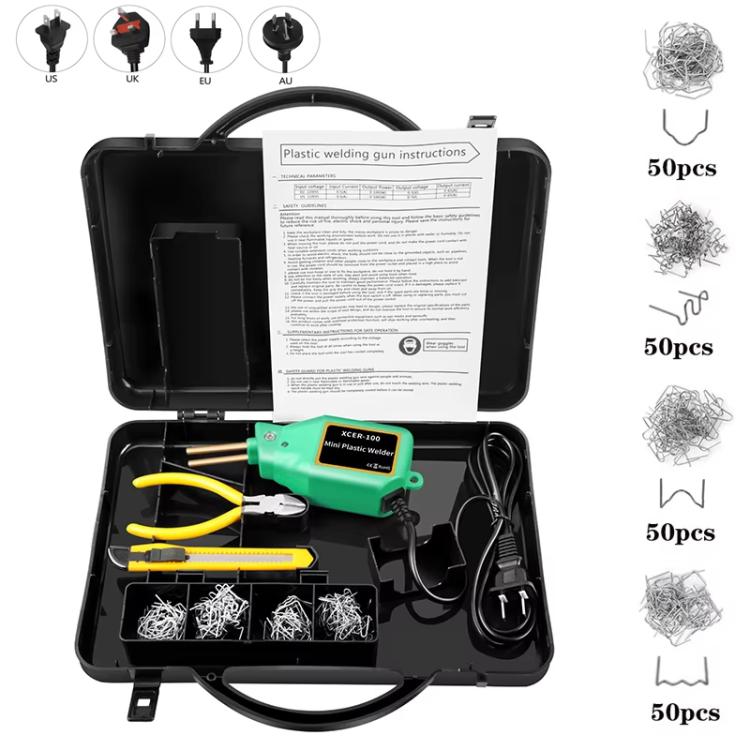 Car Bumper Welding Plastic Welding Tools Welding Wire Patch Nail Hot Stapler Repair Welder, Plug: EU Plug - Hand Tool Sets by PMc TechLife | Online Shopping South Africa | PMc TechLife | Buy Now Pay Later Mobicred