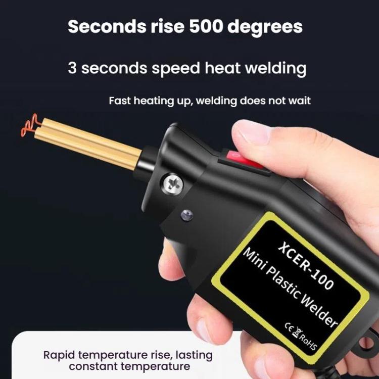 Car Bumper Welding Plastic Welding Tools Welding Wire Patch Nail Hot Stapler Repair Welder, Plug: US Plug - Hand Tool Sets by PMc TechLife | Online Shopping South Africa | PMc TechLife | Buy Now Pay Later Mobicred