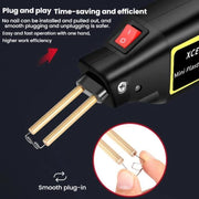 Car Bumper Welding Plastic Welding Tools Welding Wire Patch Nail Hot Stapler Repair Welder, Plug: EU Plug