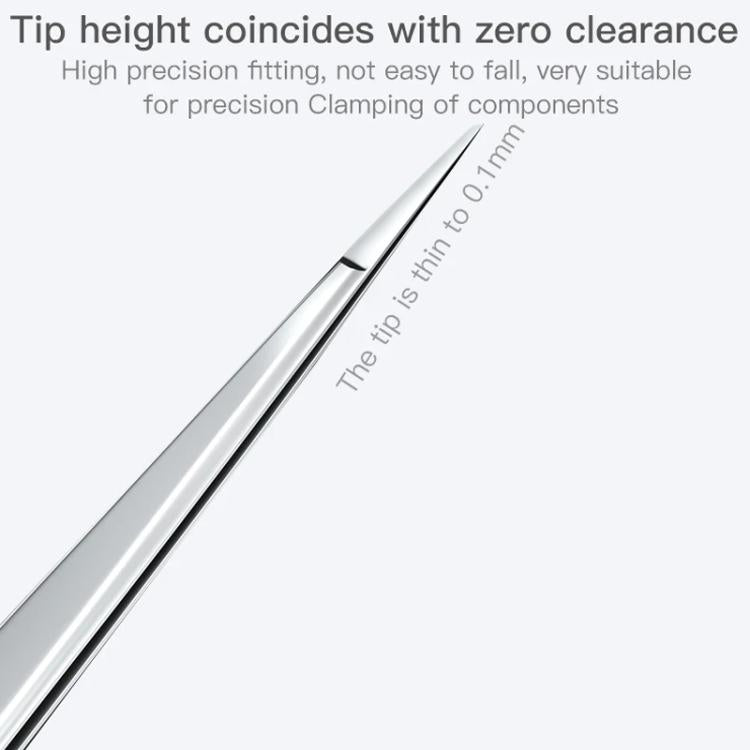 MaAnt Hand-Polished Non-Magnetic Stainless Steel Tweezers(A) - free shipping - PMC TechLife - Order now!