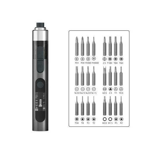 MaAnt L5Pro With 24 Batches Multi-Function Small Electric Screwdriver Set For Mobile Phone Repair - free shipping - PMC Jewellery - Order now!