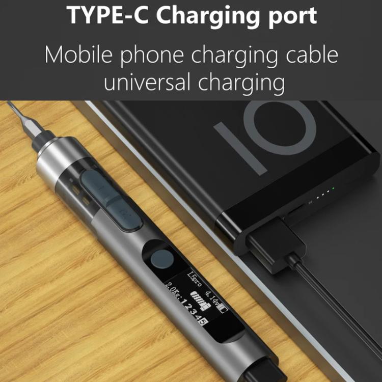 MaAnt L5Pro With 24 Batches Multi-Function Small Electric Screwdriver Set For Mobile Phone Repair - free shipping - PMC TechLife - Order now!