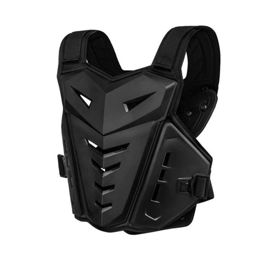 SULAITE Motocross Armor Vest Motorcycle Rider Chest Protection Equipment Racing Anti-Fall Armor Protector, Size: Uniform(Black) - free shipping - PMC Jewellery - Order now!