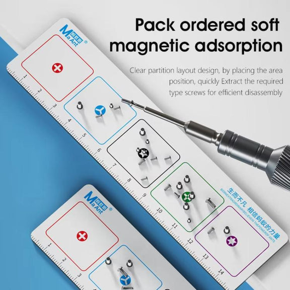 MaAnt CX-002 Mobile Phone Computer Repair Small Screws Nails Magnetic Storage Pad Super Magnetic Strip