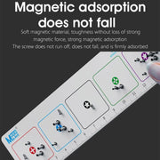 MaAnt CX-002 Mobile Phone Computer Repair Small Screws Nails Magnetic Storage Pad Super Magnetic Strip