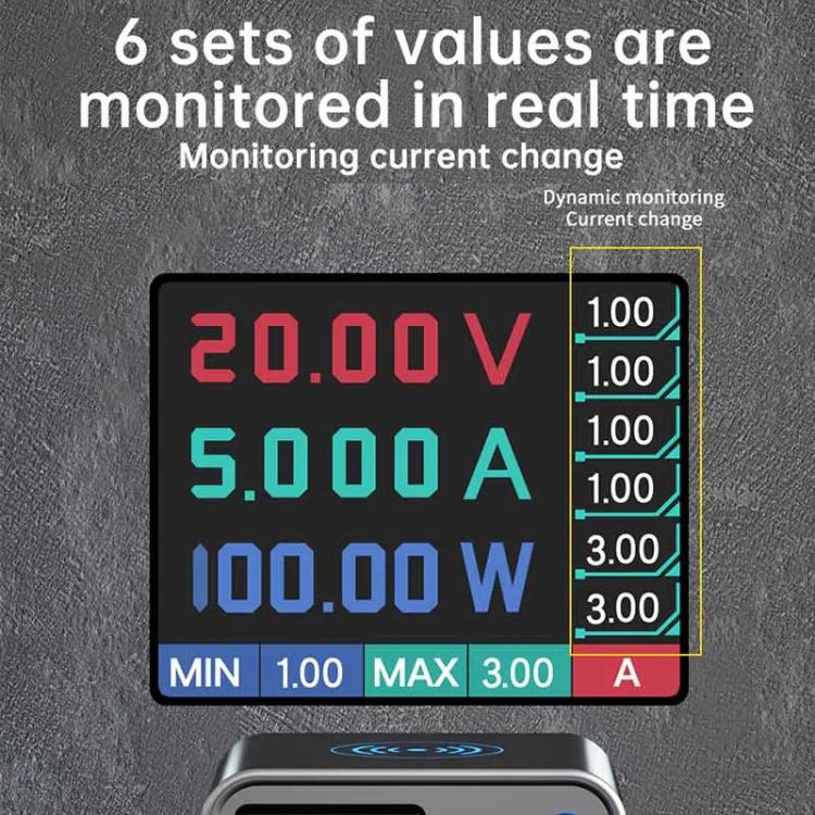 MaAnt DianBa No.1 Pro Multi-port Charger 9-ports With Digital Display Power Wireless Charger EU Plug - free shipping - PMC TechLife - Order now!