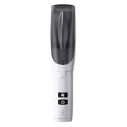 Hair-absorbing Hair Clipper Rechargeable Low Noise Hair Trimmer for Babies, Adults and Pets(White)