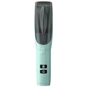 Hair-absorbing Hair Clipper Rechargeable Low Noise Hair Trimmer for Babies, Adults and Pets(Green)
