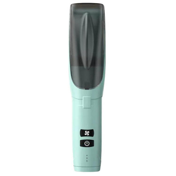 Hair-absorbing Hair Clipper Rechargeable Low Noise Hair Trimmer for Babies, Adults and Pets(Green)