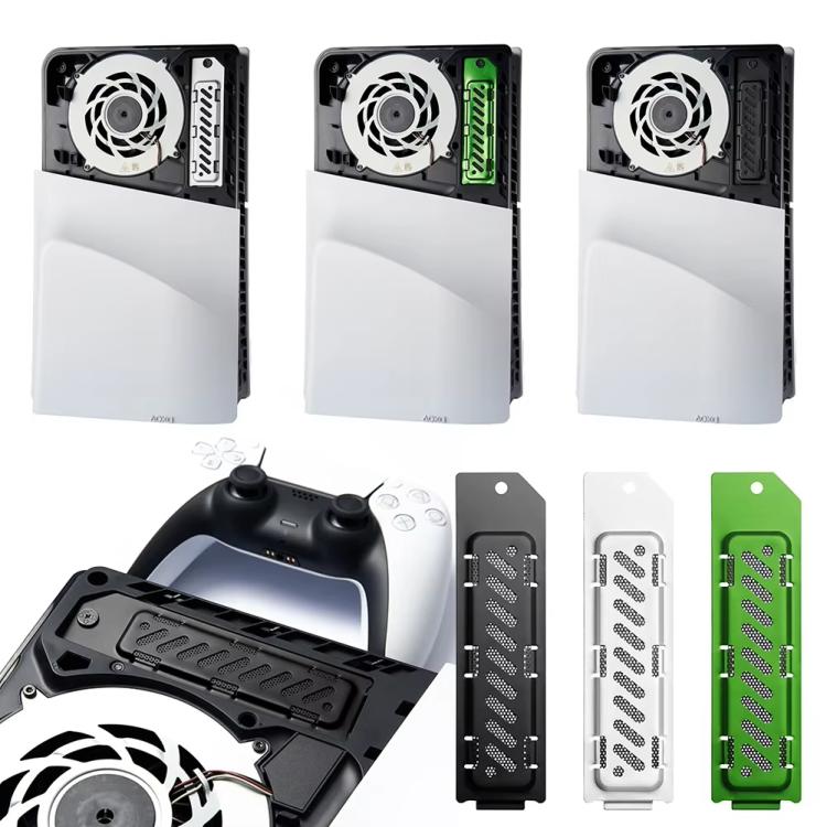 For PS5 Slim / PS5 Pro M.2 SSD Heatsink Dust Cover Expansion Slot Radiator(Green) - free shipping - PMC TechLife - Order now!