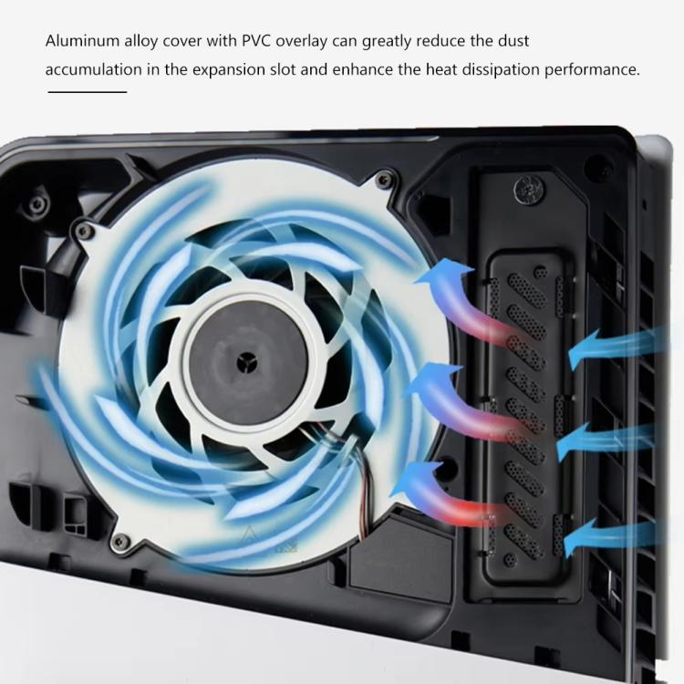 For PS5 Slim / PS5 Pro M.2 SSD Heatsink Dust Cover Expansion Slot Radiator(Green) - free shipping - PMC TechLife - Order now!