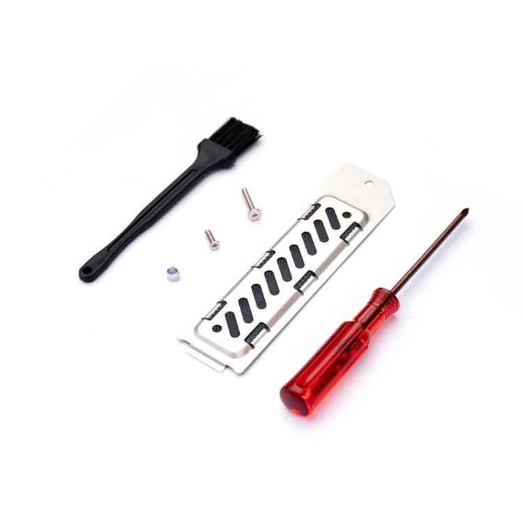 For PS5 Slim / PS5 Pro M.2 SSD Heatsink Dust Cover Expansion Slot Radiator(Silver) - PS5 Spare Parts by PMc TechLife | Online Shopping South Africa | PMc TechLife | Buy Now Pay Later Mobicred