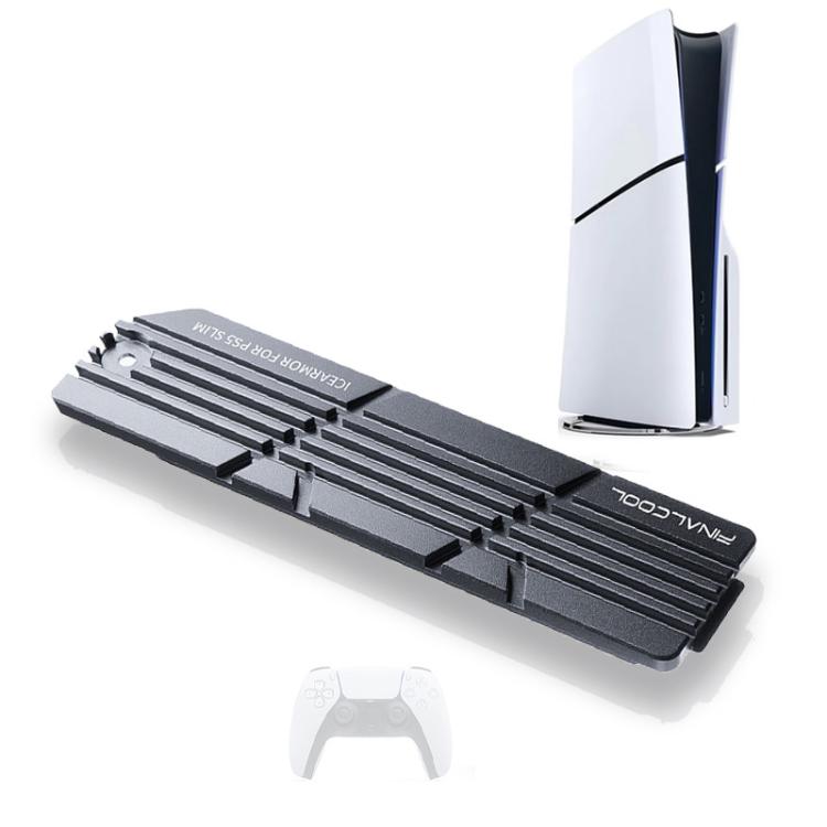 For PS5 Slim / Pro FinalCool M.2 2280 NVME SSD Radiator Integrated Aluminum Alloy Heatsink(Silver) - free shipping - PMC TechLife - Order now!