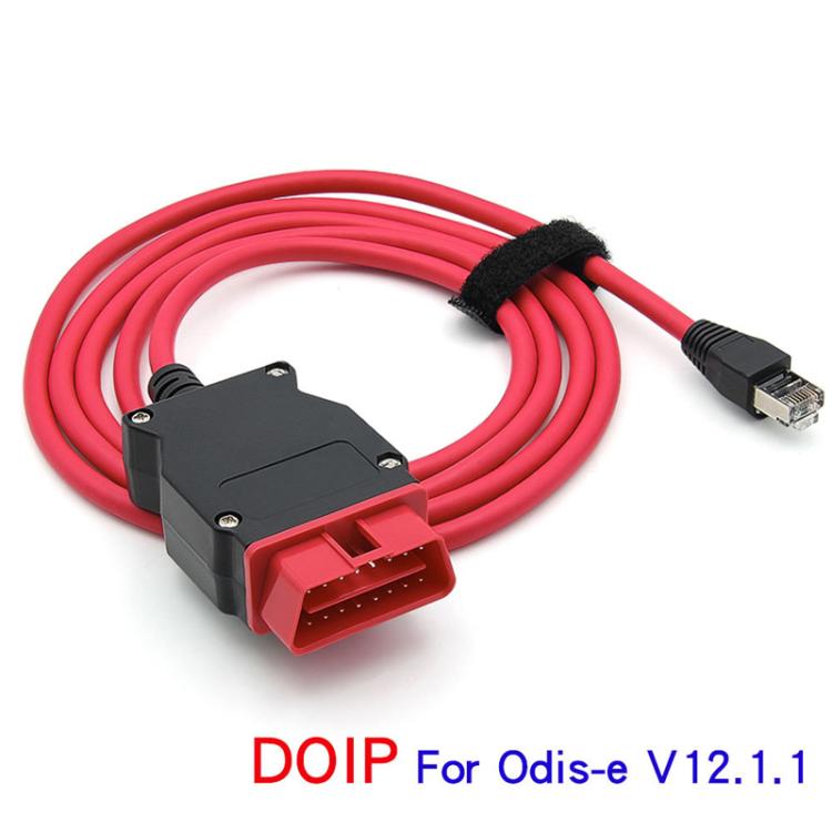 DOIP ENET Cable VAG DoIP Cable For Volkswagen / Audi MQB EVO, MLB, MEB Platform, For Odis-E V12.1.1(With CD) - Cables & Connectors by PMc TechLife | Online Shopping South Africa | PMc TechLife | Buy Now Pay Later Mobicred