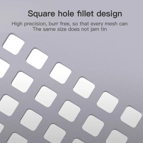 MaAnt Multifunctional Universal Net High Temperature 0.3/0.35/0.4/0.5 Pitch Square Hole Round Corner Multi-purpose Wire Mesh