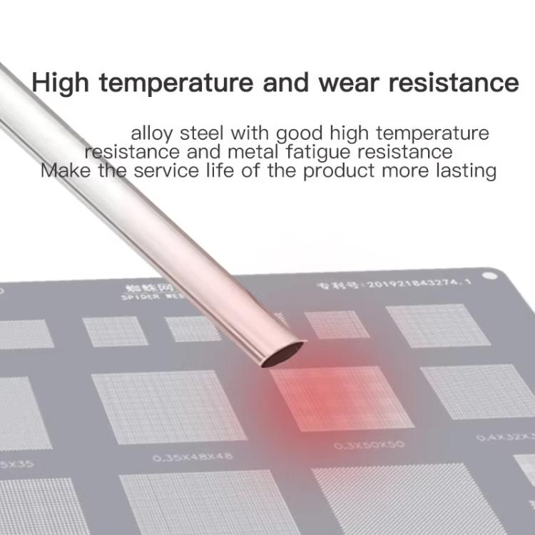 MaAnt Multifunctional Universal Net High Temperature 0.3/0.35/0.4/0.5 Pitch Square Hole Round Corner Multi-purpose Wire Mesh