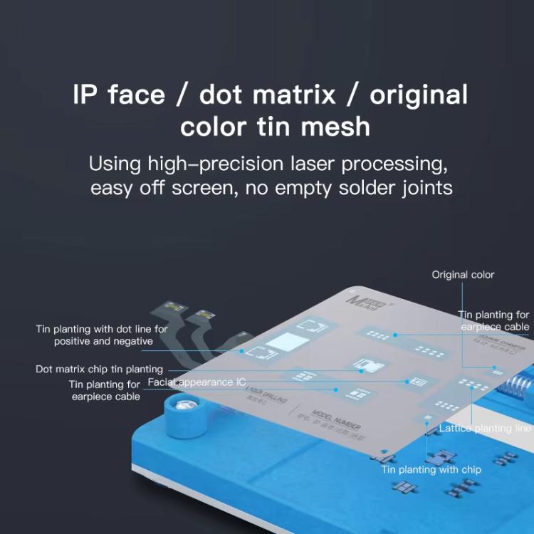For iPhone 11-16 Series MaAnt MR-01 Facial Dot Matrix All-In-One Repair Clamping Platform Facial Repair Instrument