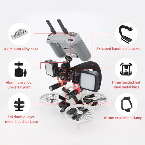 For DJI Flip CQT  U-shape Handheld Stabilizer Kit For Cinematic Shots, Wedding Videography & Daily Vlogging