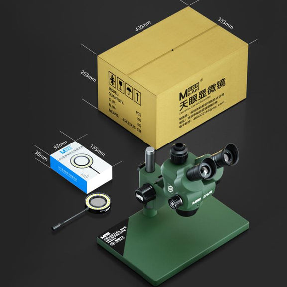 MaAnt T3 Trinocular Stereo Microscope Optical Cell Phone Repair HD Electronic Circuit Board Microscope
