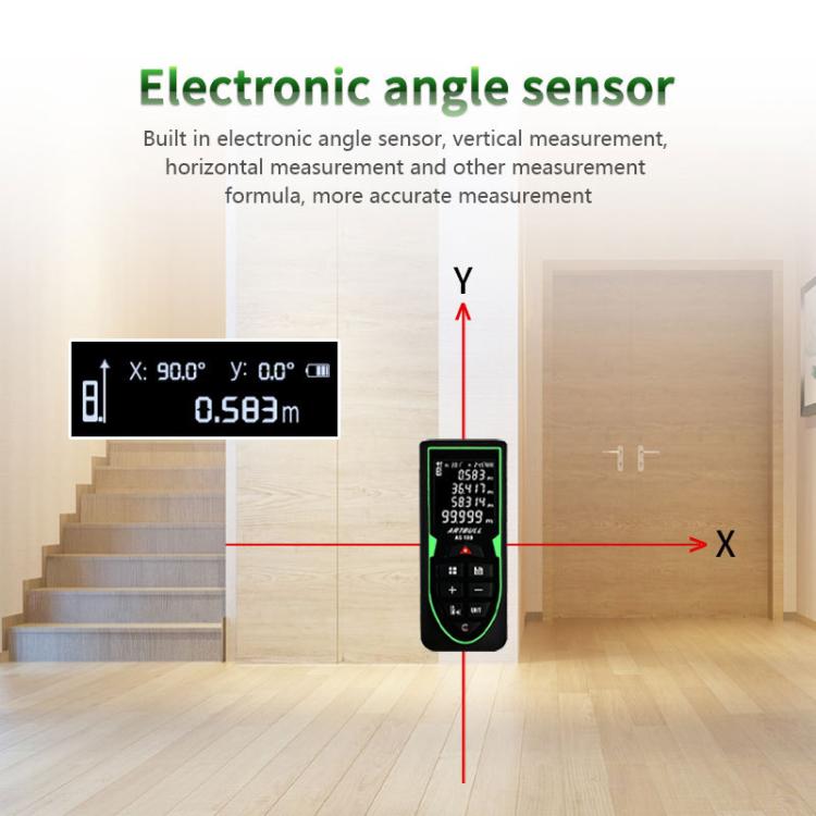 ARTBULL Laser Distance Meter Handheld Room Measuring Instrument Electronic Ruler(100m) - free shipping - PMC Jewellery - Order now!
