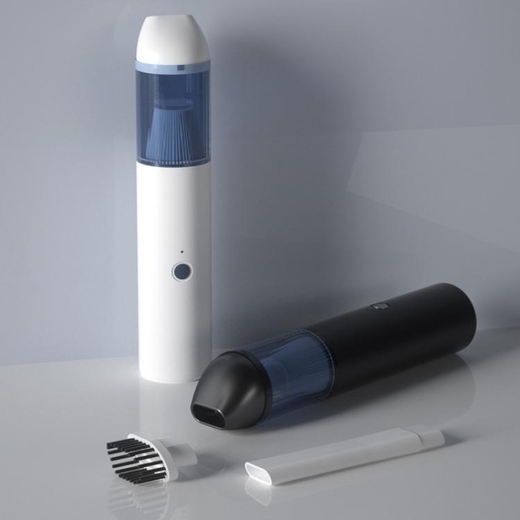 Portable Wireless Car Vacuum Cleaner Small Chargeable Handheld Wet / Dry Large Suction Household Vacuum Cleaner(White) - free shipping - PMc TechLife - Order now!