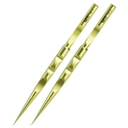 MaAnt Titanium Tweezers Antistatic Small Clip Bird Nest Hair Picking Pink Prick Clip Repair Tool(Straight)