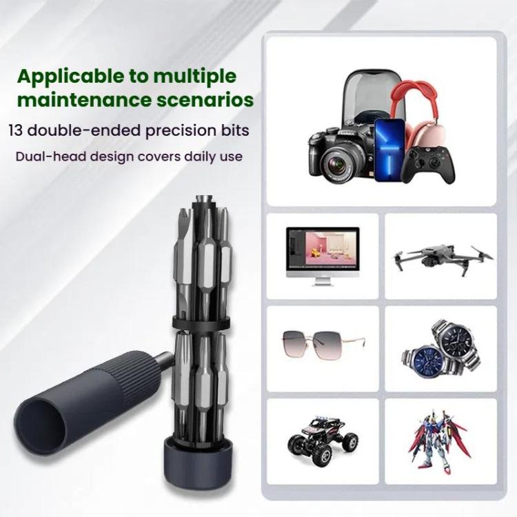 27 In 1 Dual Bits Precision Screwdriver Tool Kit Mini Mobile Phone Computer Eyeglasses Repair Tool(ABS Shell) - free shipping - PMC TechLife - Order now!