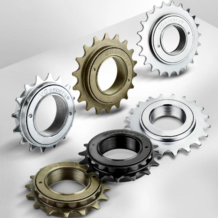 VG SPORTS Stroller Scooter Bicycle Single Speed Flywheel, Style: 22T Silver - Guide wheels by PMc TechLife | Online Shopping South Africa | PMc TechLife | Buy Now Pay Later Mobicred