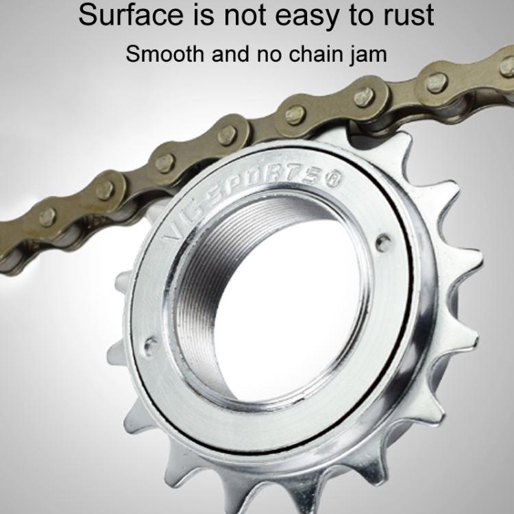 VG SPORTS Stroller Scooter Bicycle Single Speed Flywheel, Style: 24T Brown - free shipping - PMc TechLife - Order now!