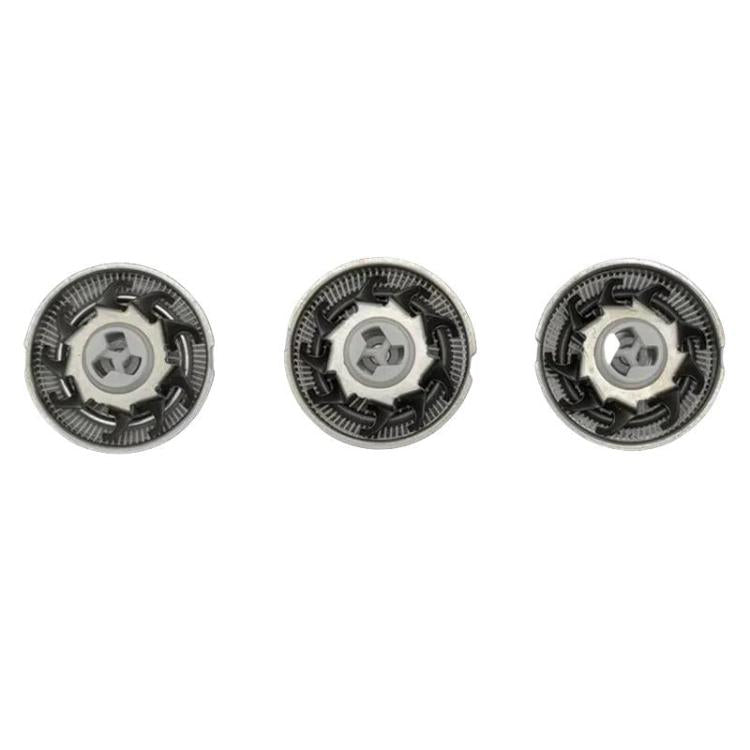 For FLYCO Shaving Razor Blade Head Accessories Replacement Parts, Style: Curved Blade + Net
